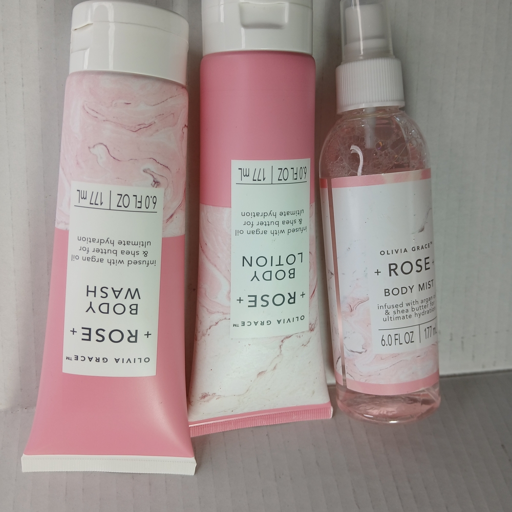 Olivia Grace Rose Body Wash - Pink